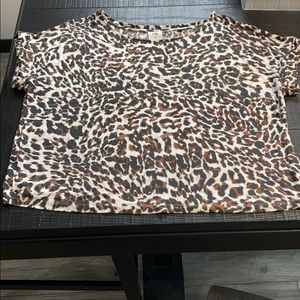 Cabi Animal Print Shirt